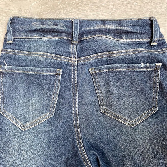 NOBO Distressed, Cropped, High Rise Jeans, Size 5 - Picture 3 of 11